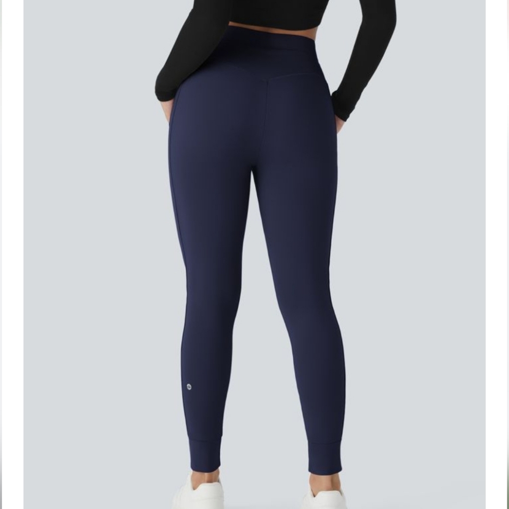 Halara SoftlyZero High Waisted Drawstring Pocket … - image 2